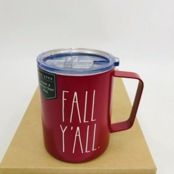 Rae Dunn FALL Y’ALL Tumbler Mug Halloween 12 oz Coffee Mug - Picture 5 of 7